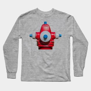 Front Facing Waterous Fire Hydrant Long Sleeve T-Shirt